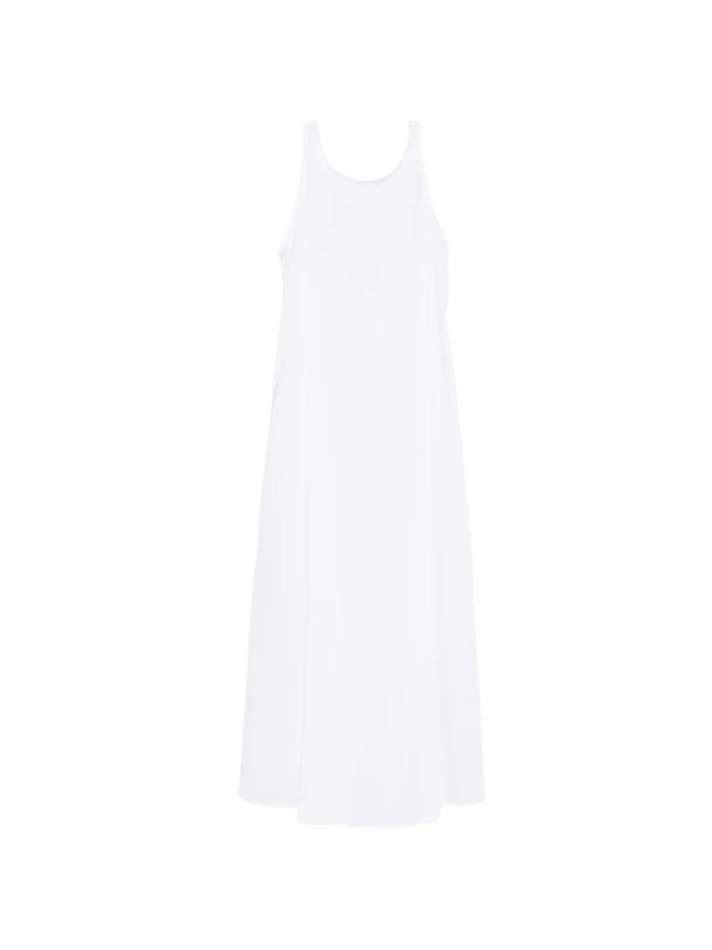 Max Mara sleeveless A-line midi dress - White