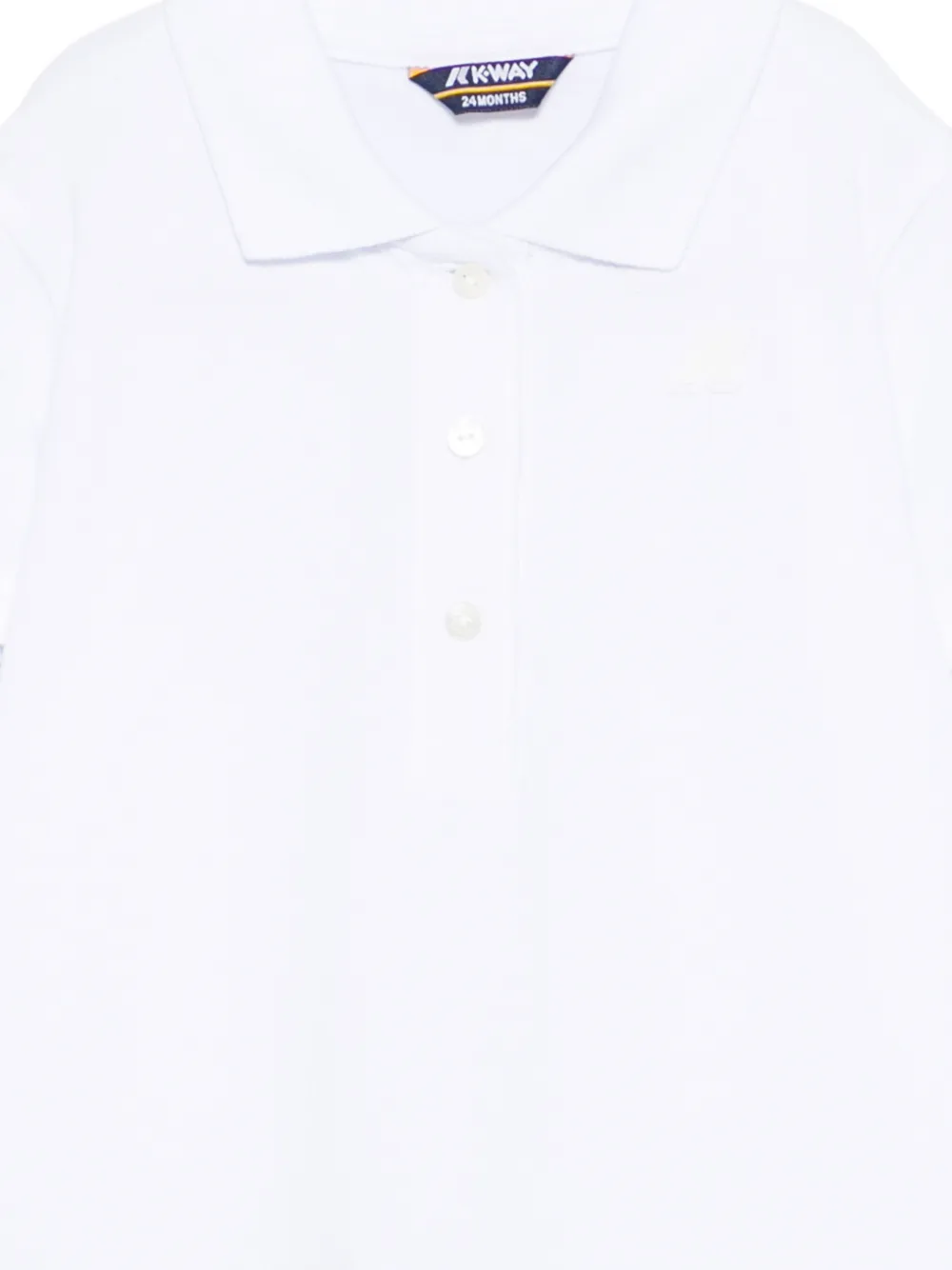  K-way Vestido Con Botones - Blanco 