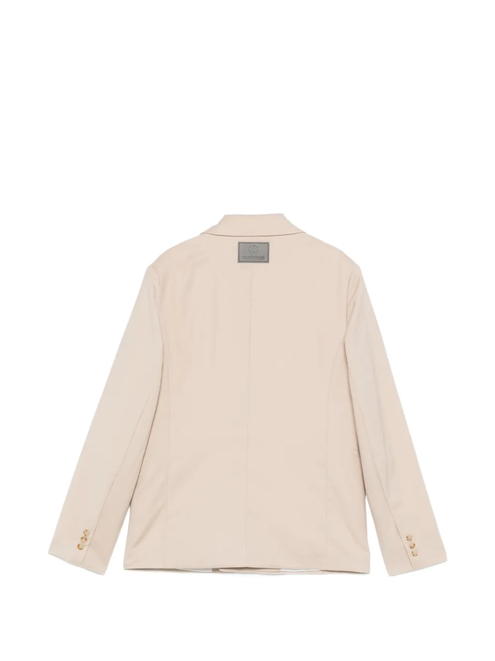 Roberto Cavalli Junior Blazer met dubbele rij knopen Beige