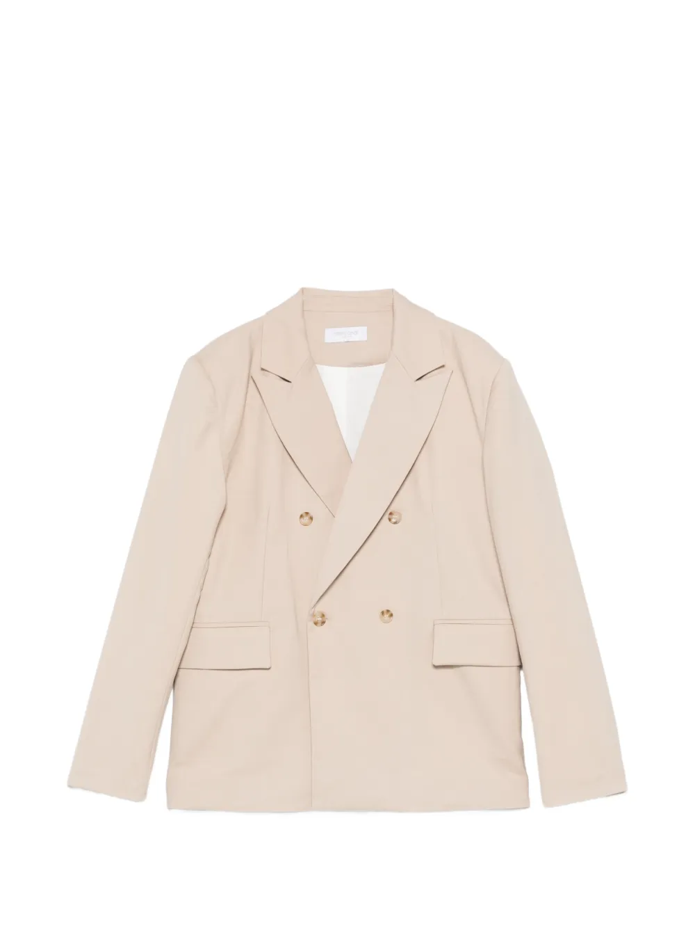 Roberto Cavalli Junior double-breasted blazer - Nude