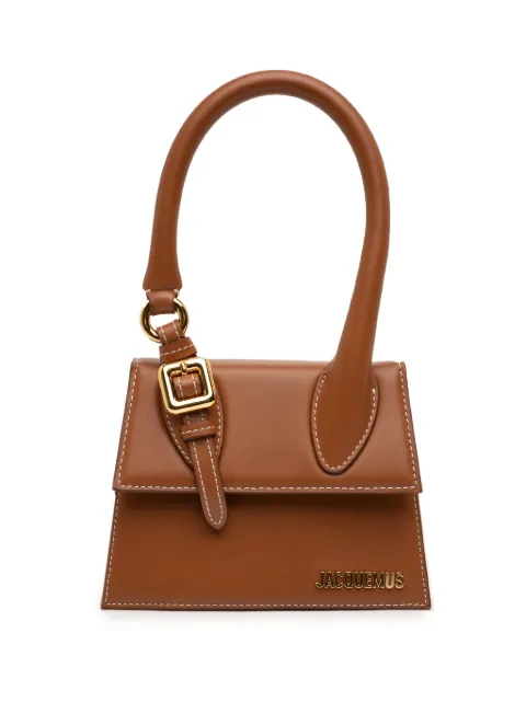Jacquemus Pre-Owned bolsa satchel Le Chiquito Moyen Boucle de piel 2010-2025