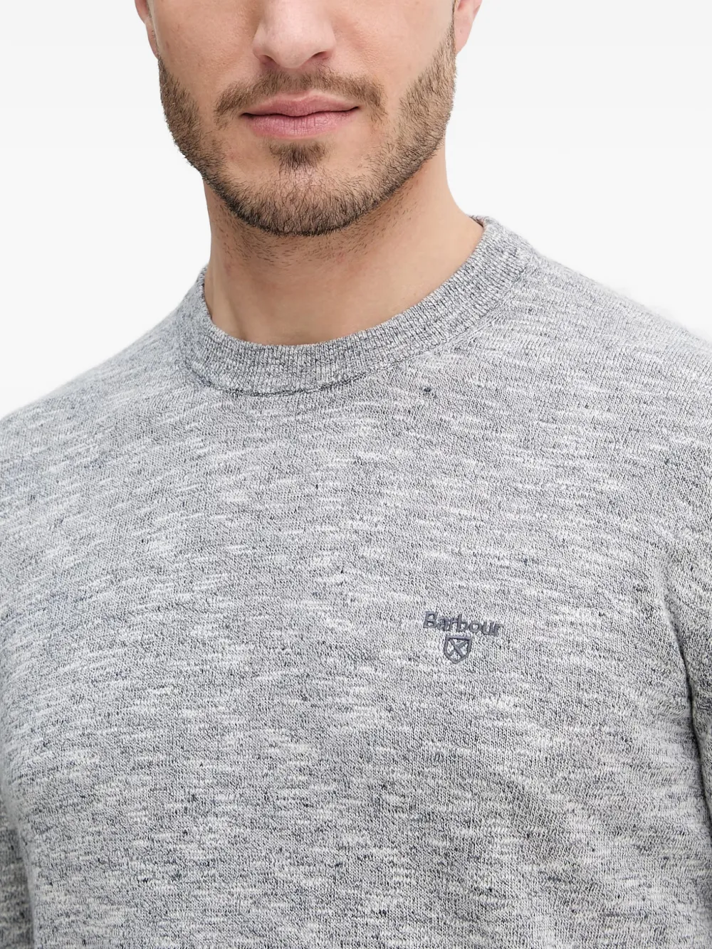 Barbour Flaxby trui Grijs