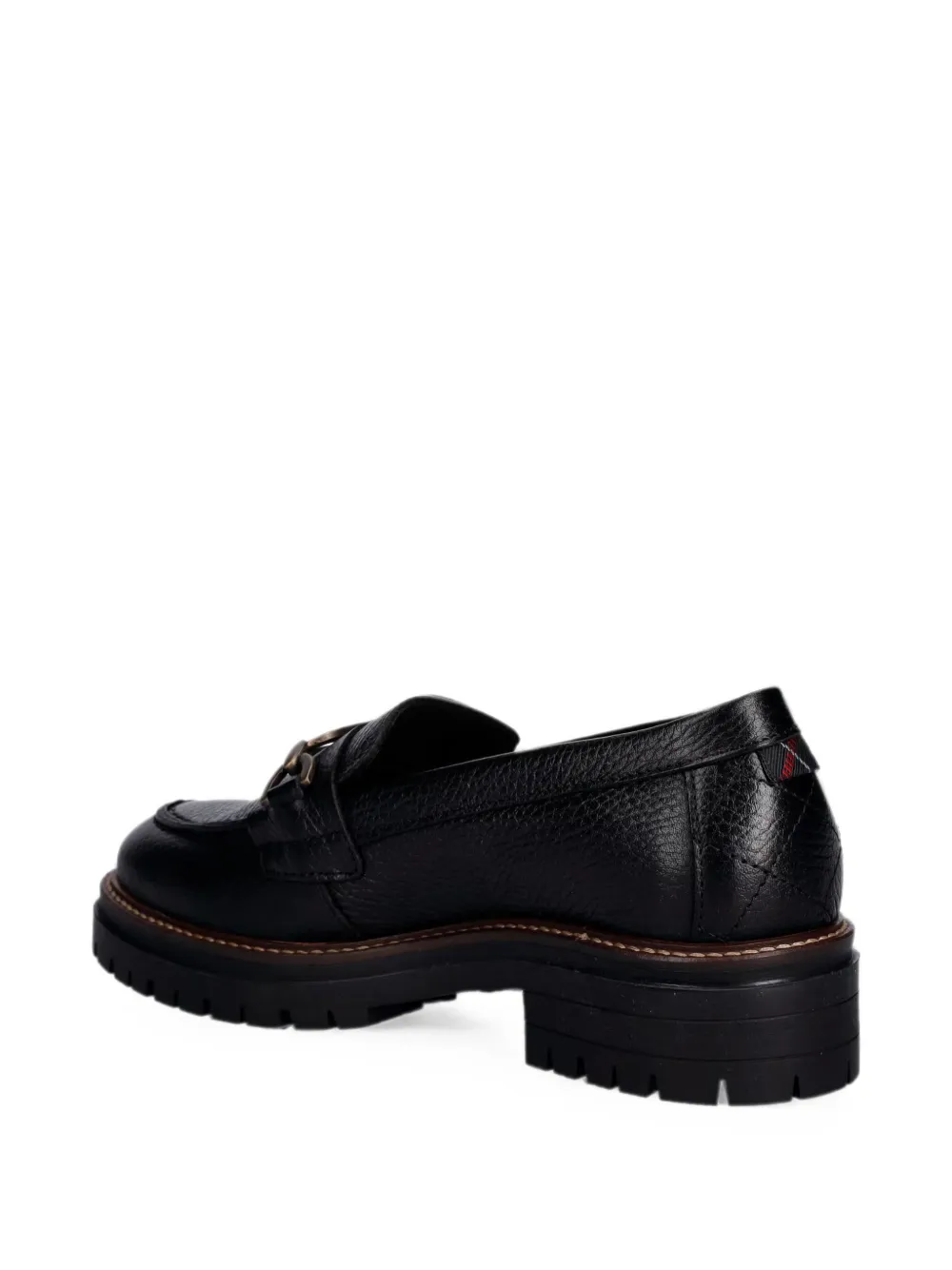 Barbour Maddie chain-detail loafers Zwart