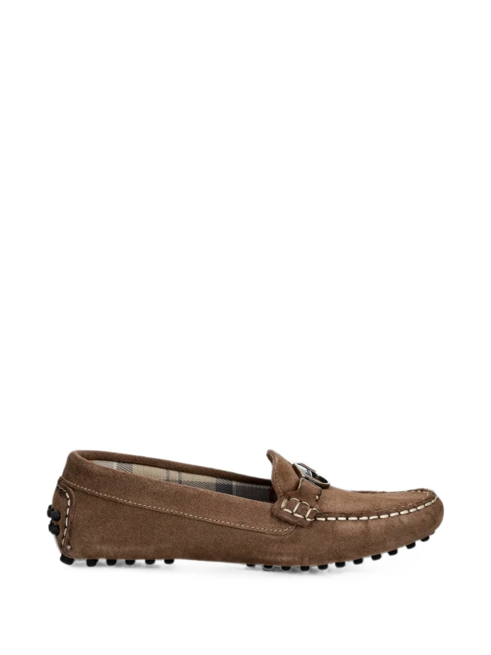 Barbour Laire suede loafers - Marrone