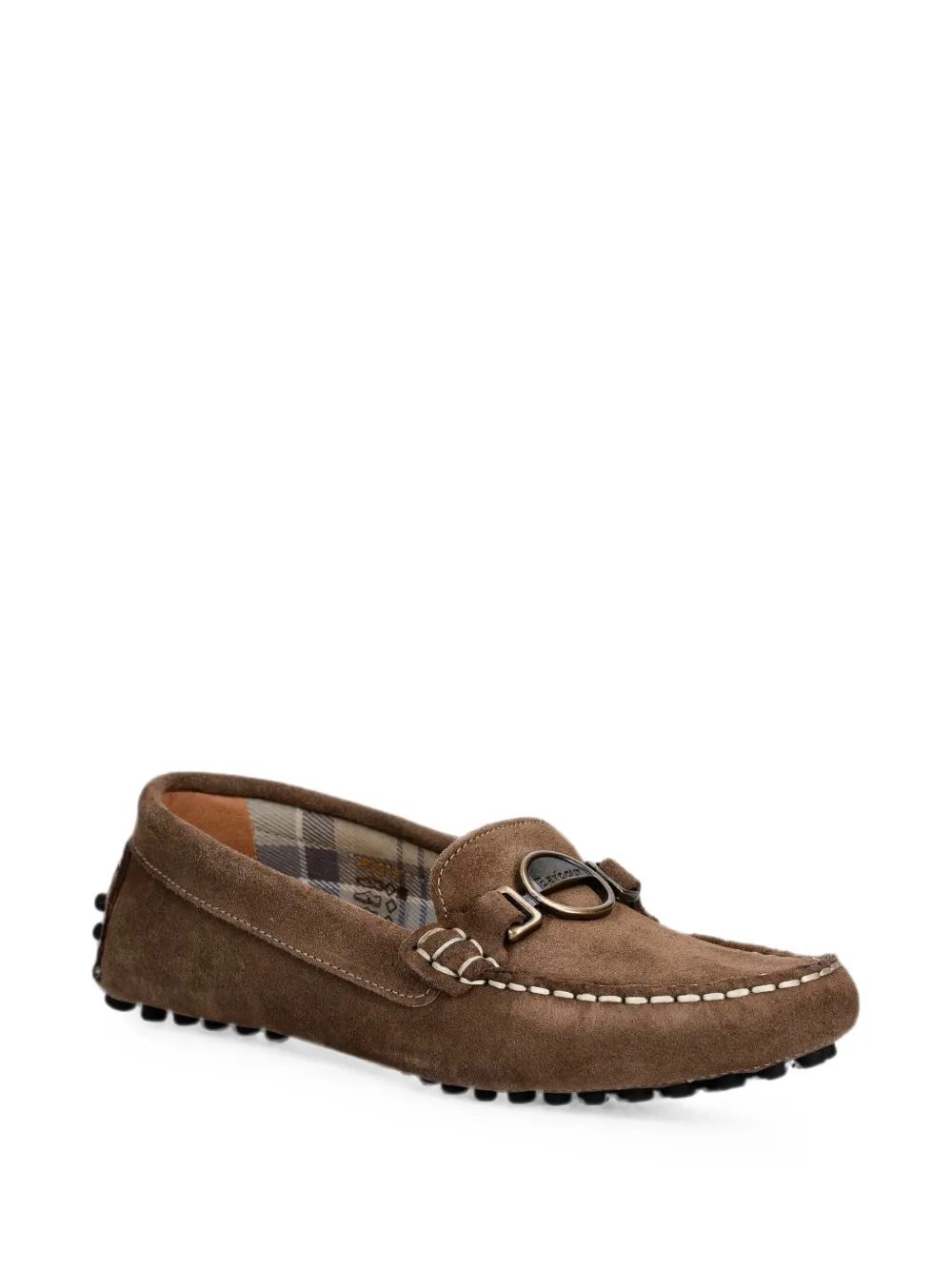 Barbour Laire suède loafers Bruin
