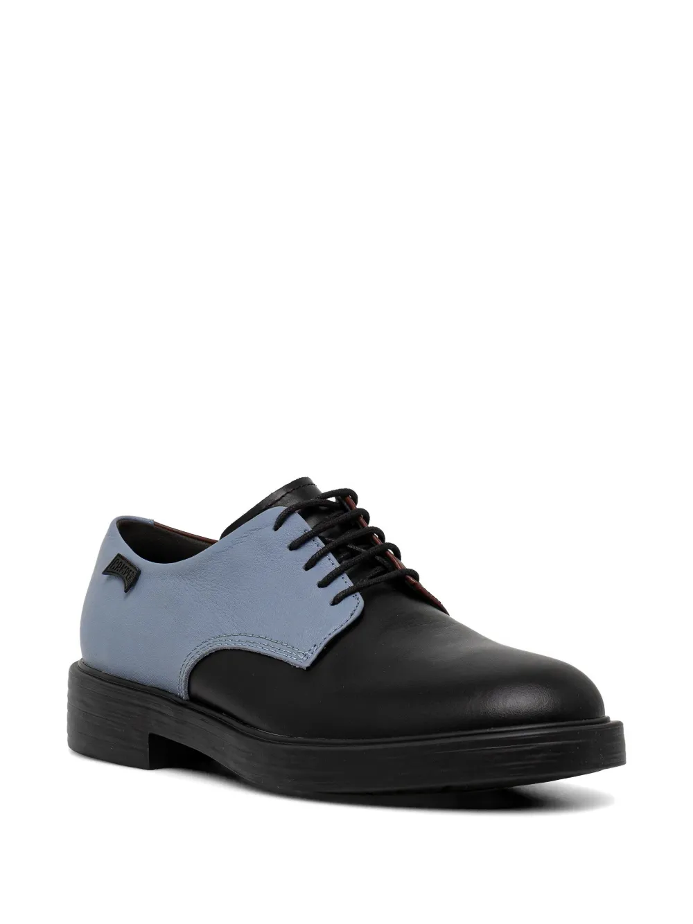 Camper Twins leather derby shoes Zwart