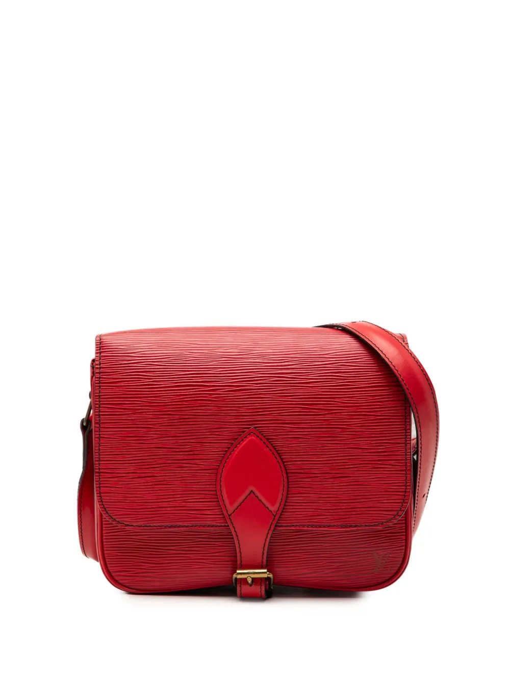 Louis Vuitton Pre-Owned 1991 Epi Cartouchiere MM crossbody bag - Rosso