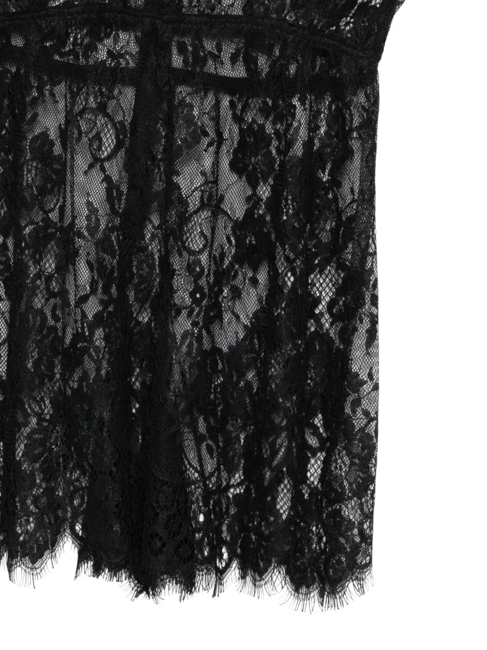 Alchemy x Lia Aram playsuit met knopen aan de voorkant Zwart