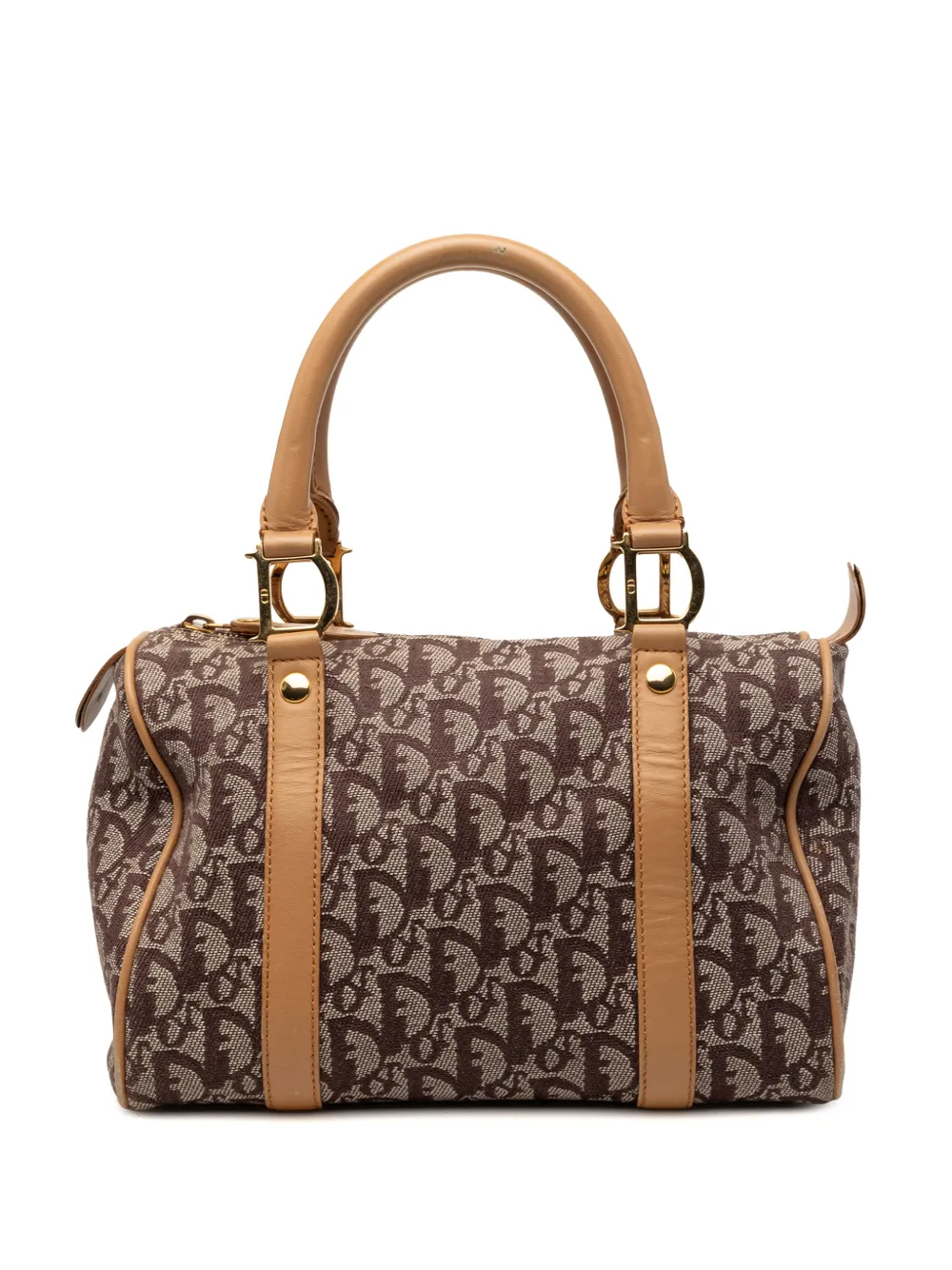 Christian Dior Pre-Owned 2011 Small Diorissimo Trotter Canvas boston bag - Marrone