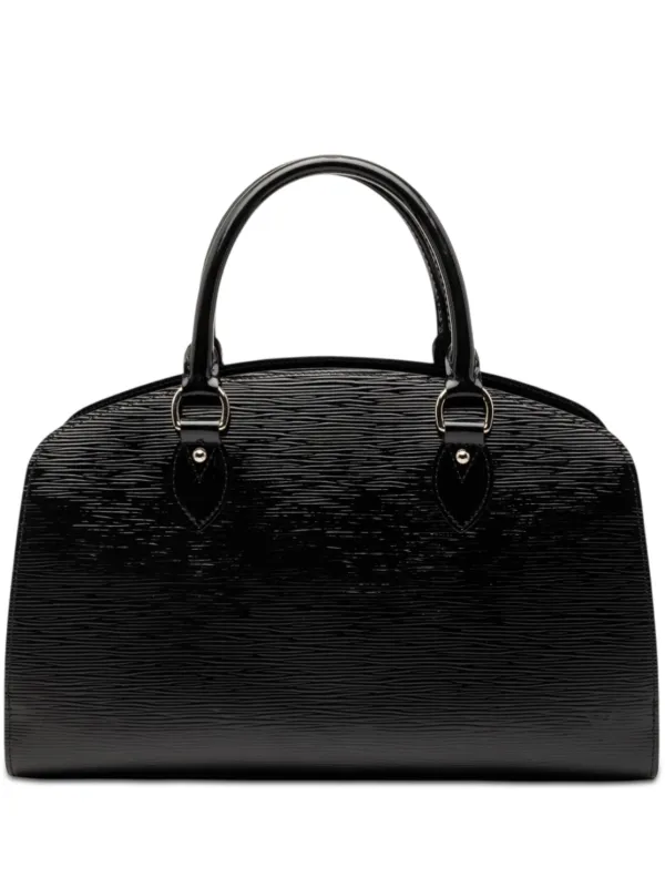 Louis Vuitton Pre-owned 2012 Electric Epi Pont Neuf PM Handbag in Black