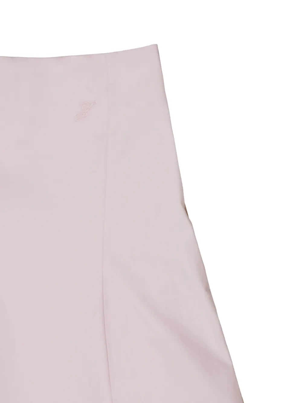 Jacquemus A-lijn midi-rok Roze