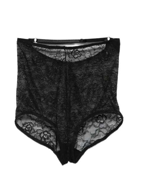 Alchemy x Lia Aram floral-lace shorts