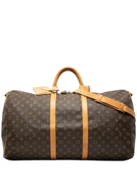 Louis Vuitton Pre-Owned bolsa de viaje con monograma Keepall Bandouliere 60 1996