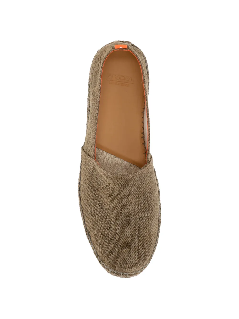 ABARCA Platte espadrilles Bruin