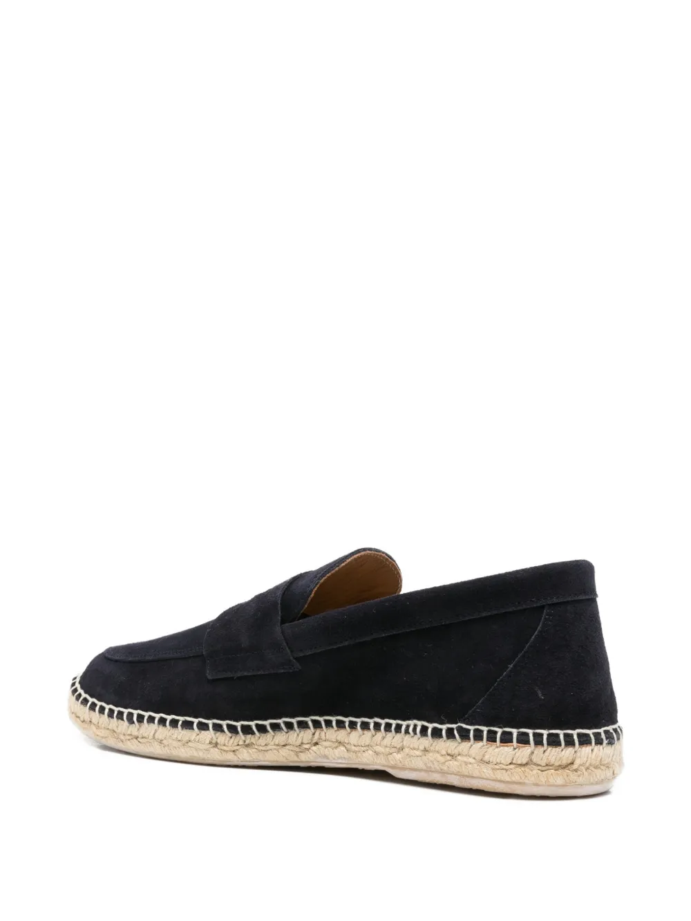 ABARCA Suède espadrilles Blauw