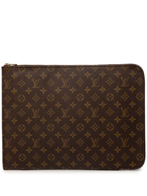 Louis Vuitton Pre-Owned bolsa Monogram Poche Documents Portfolio1991