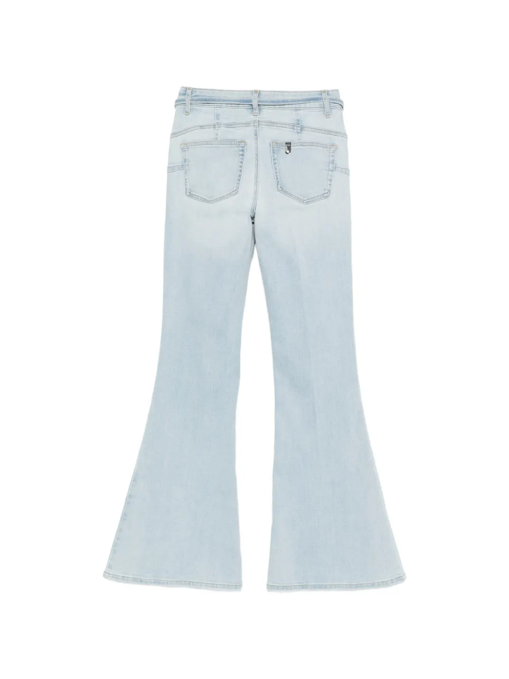 LIU JO Jeans met ceintuur en zak Blauw