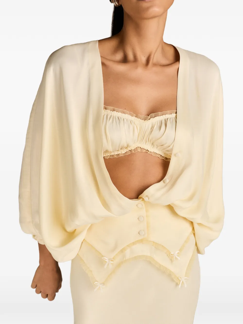 MARK-OFF Ania bustier top - Toni neutri