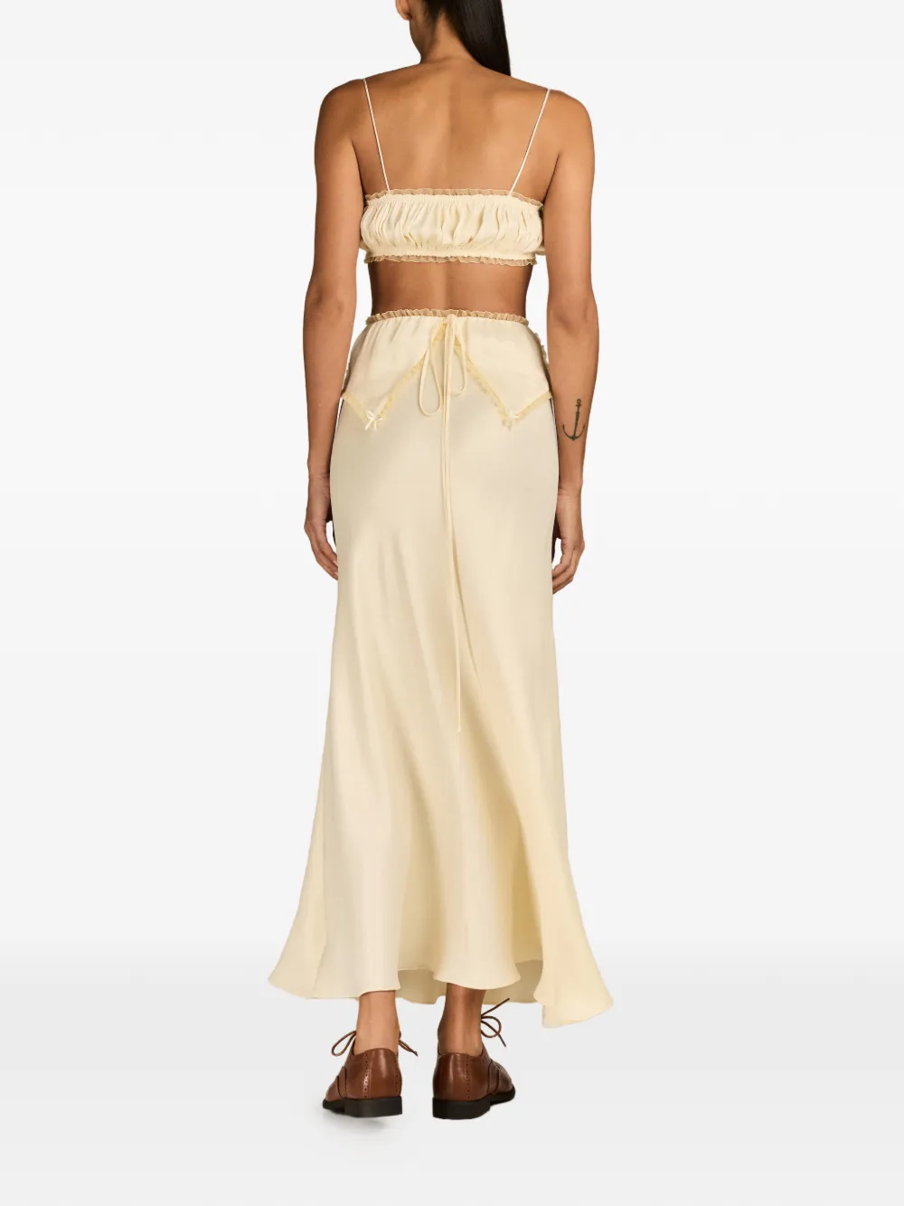 MARK-OFF Ania bustier top Beige
