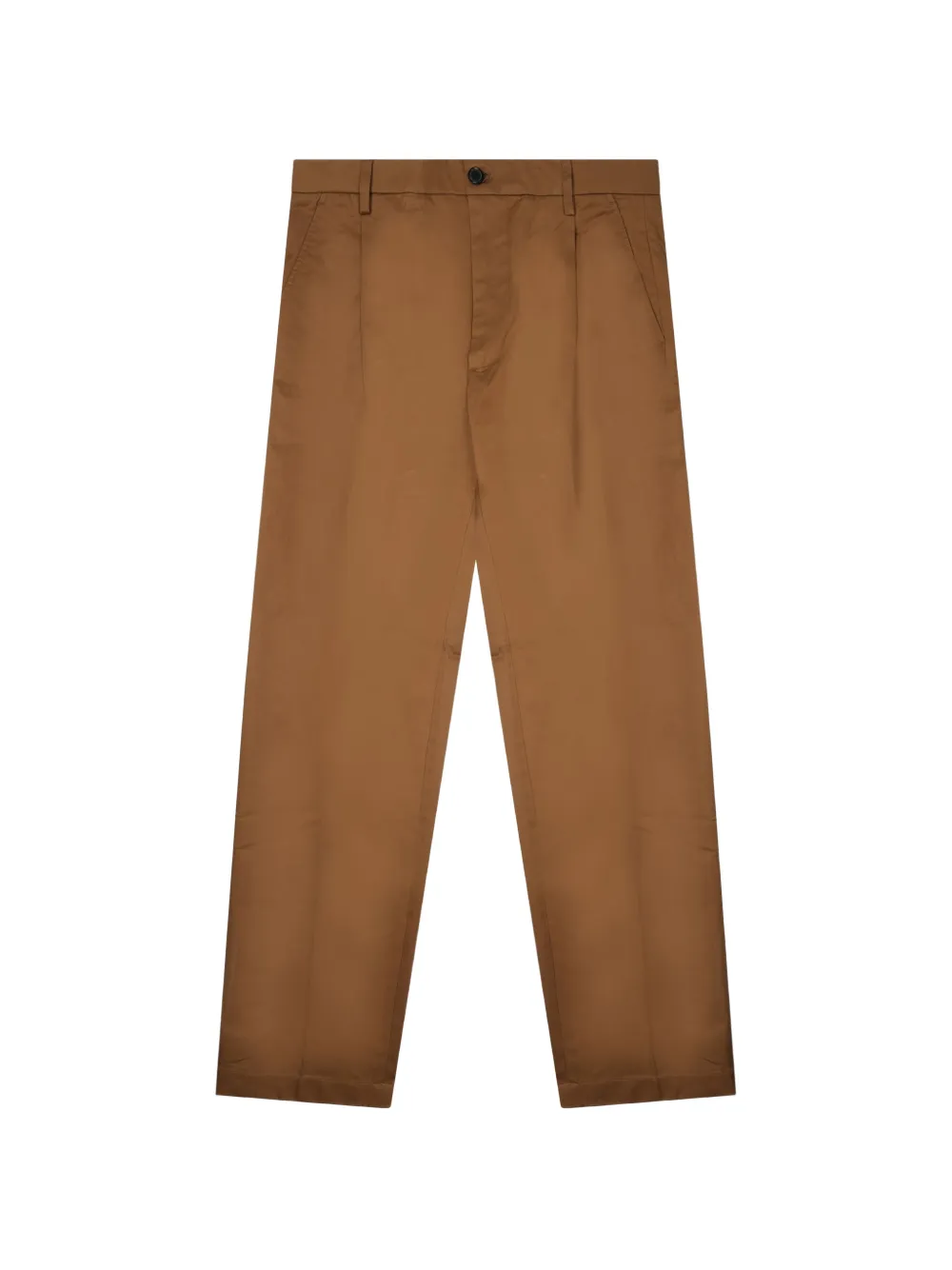 Department 5 Gin pleated straight-leg trousers - Marrone