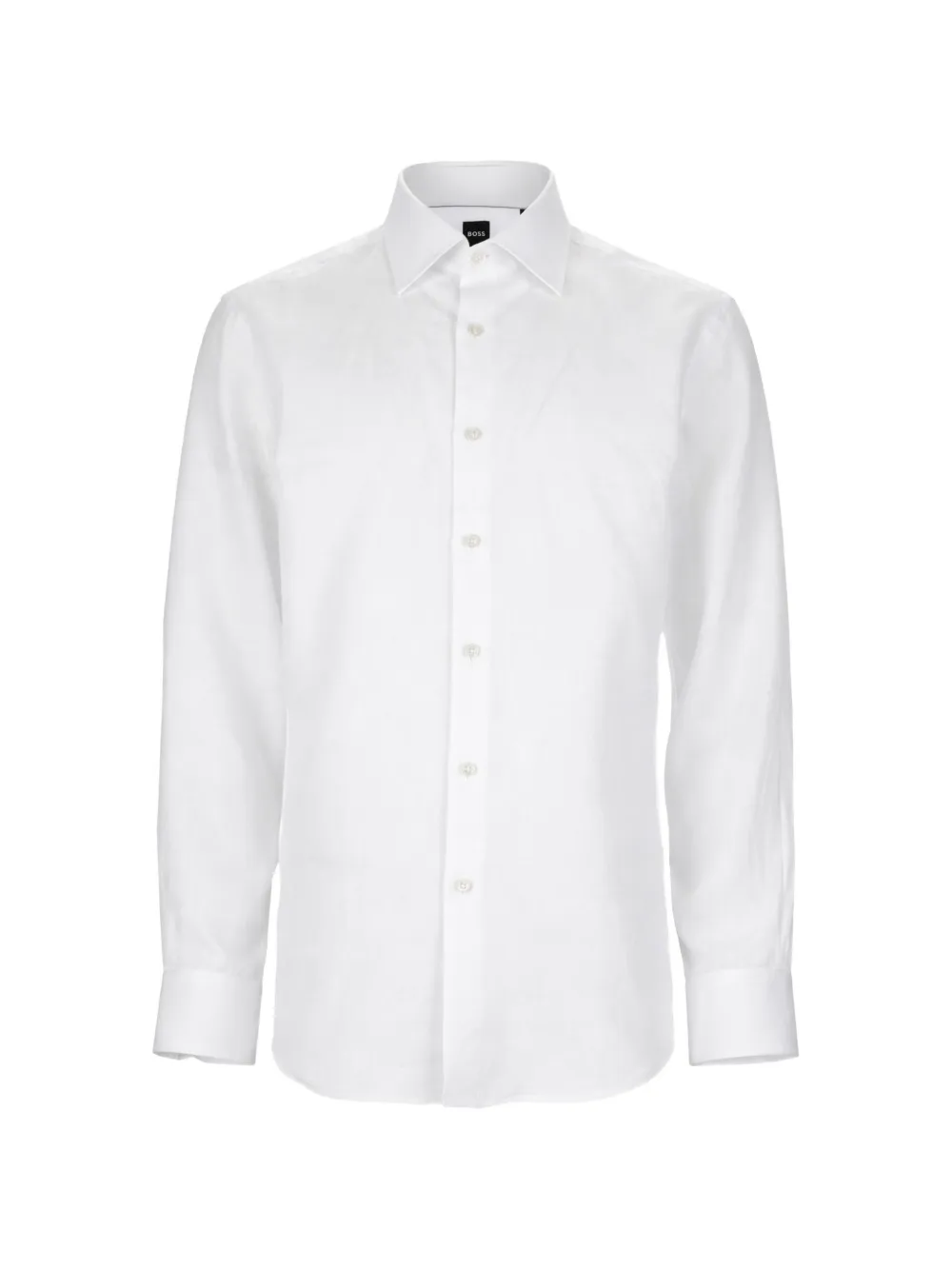 BOSS classic collar shirt - Weiß