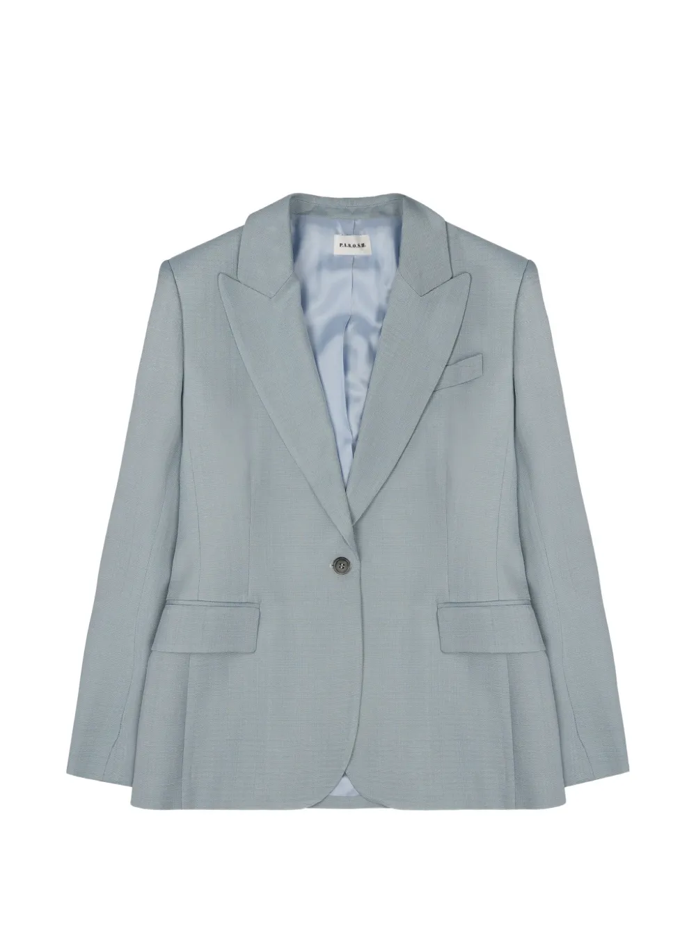 Parah Rania single-breasted blazer - Blue