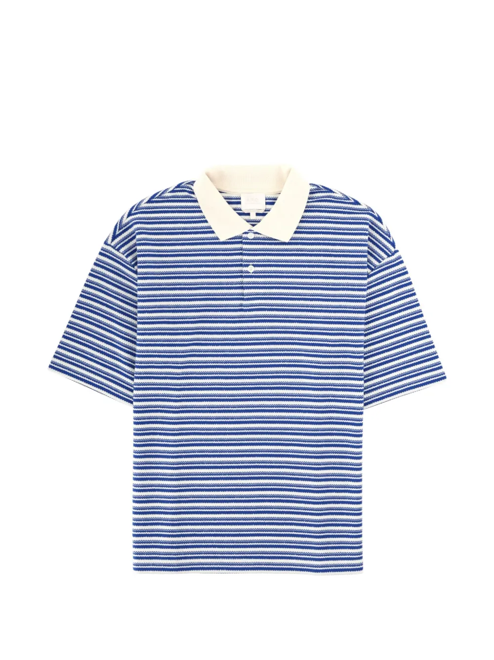 A.P.C. Ruben striped short-sleeve polo shirt - Blu