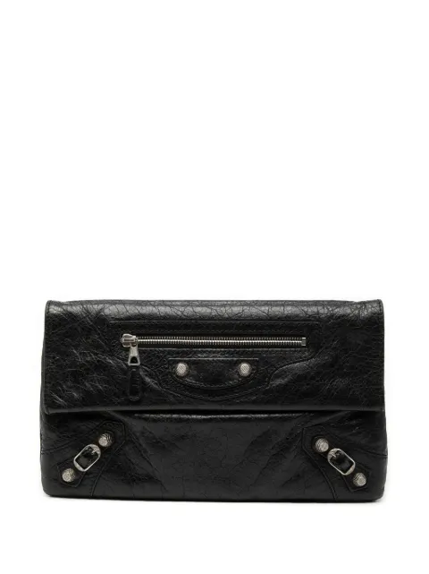 Balenciaga Pre-Owned 2013 Lambskin Motocross Giant 12 Envelope clutch bag
