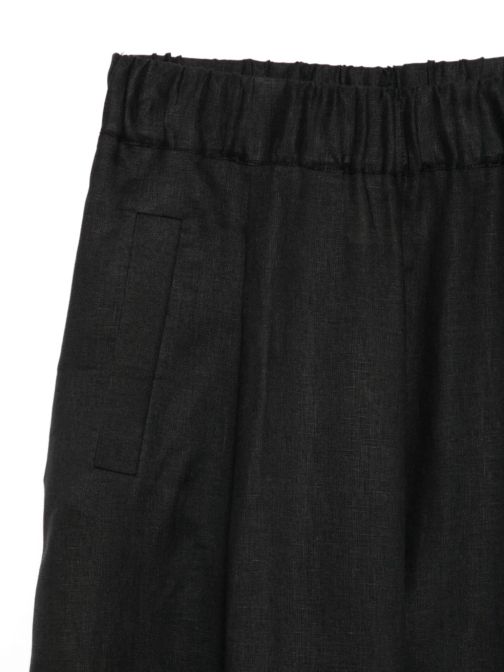 Semicouture Broek met elastische taille Zwart