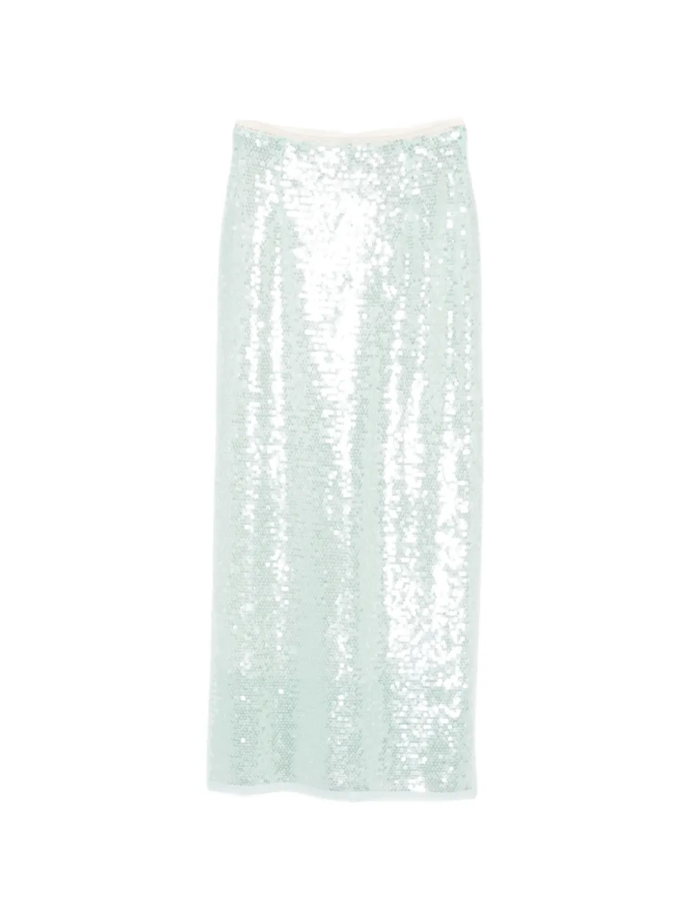 Forte Forte sequin-embellished skirt - Verde