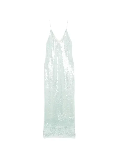 Forte Forte vestido largo con detalles de lentejuelas