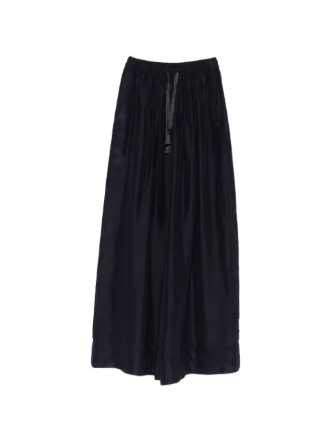 Forte Forte silk drawstring palazzo pants