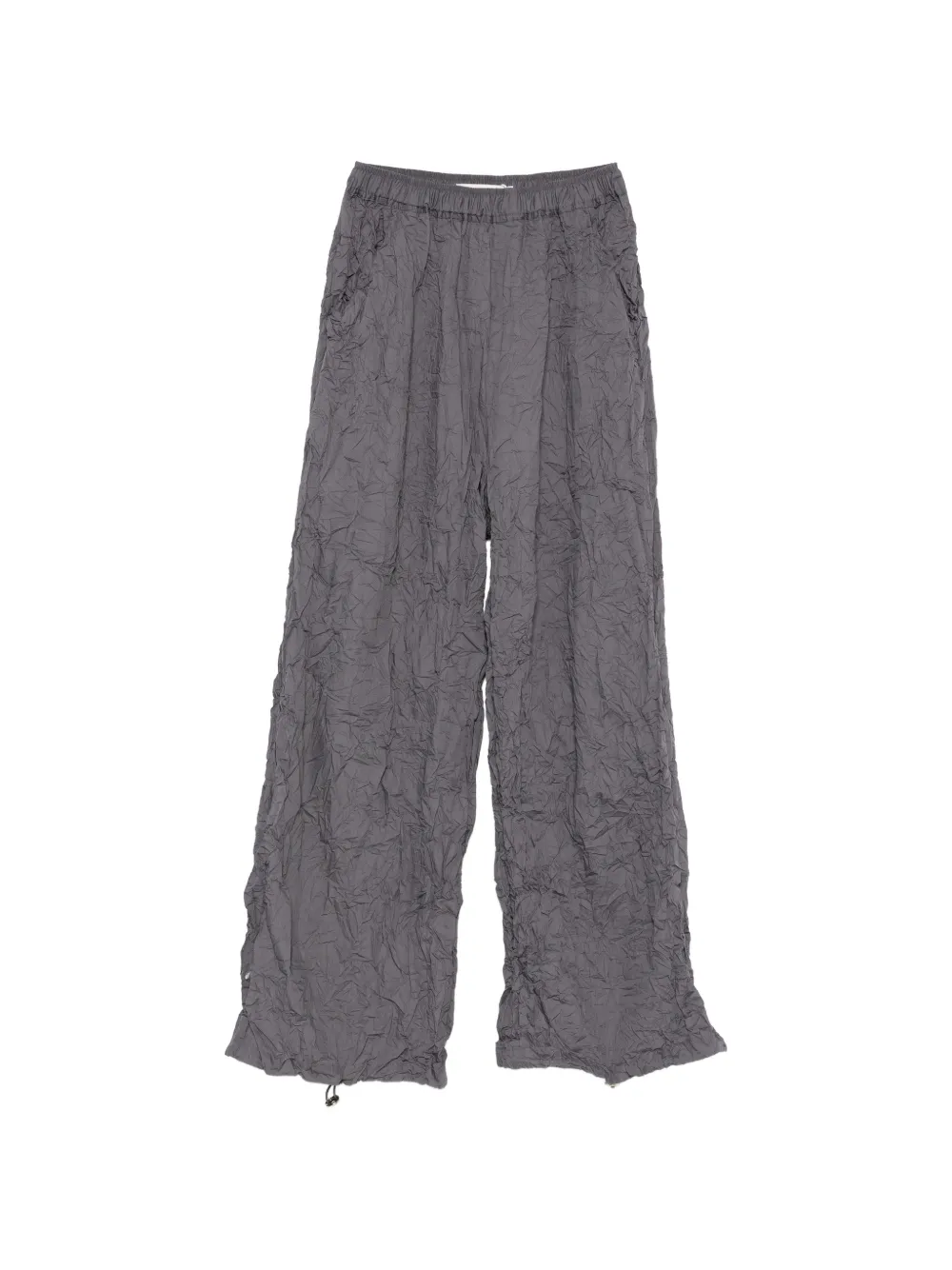 Gongdid Design elasticated-waistband trousers - Grigio