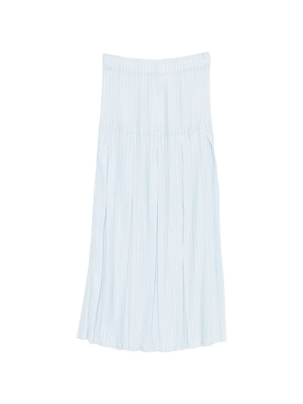 Gongdid Design pleated midi skirt - Blu