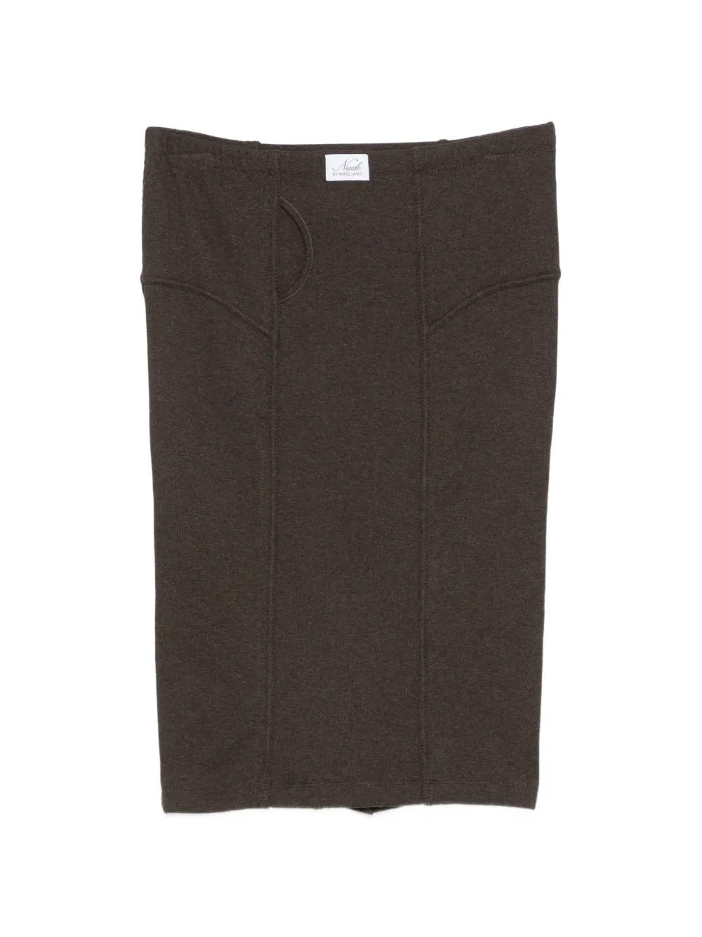 Magliano Nudo Mutanda mini skirt - Marrone