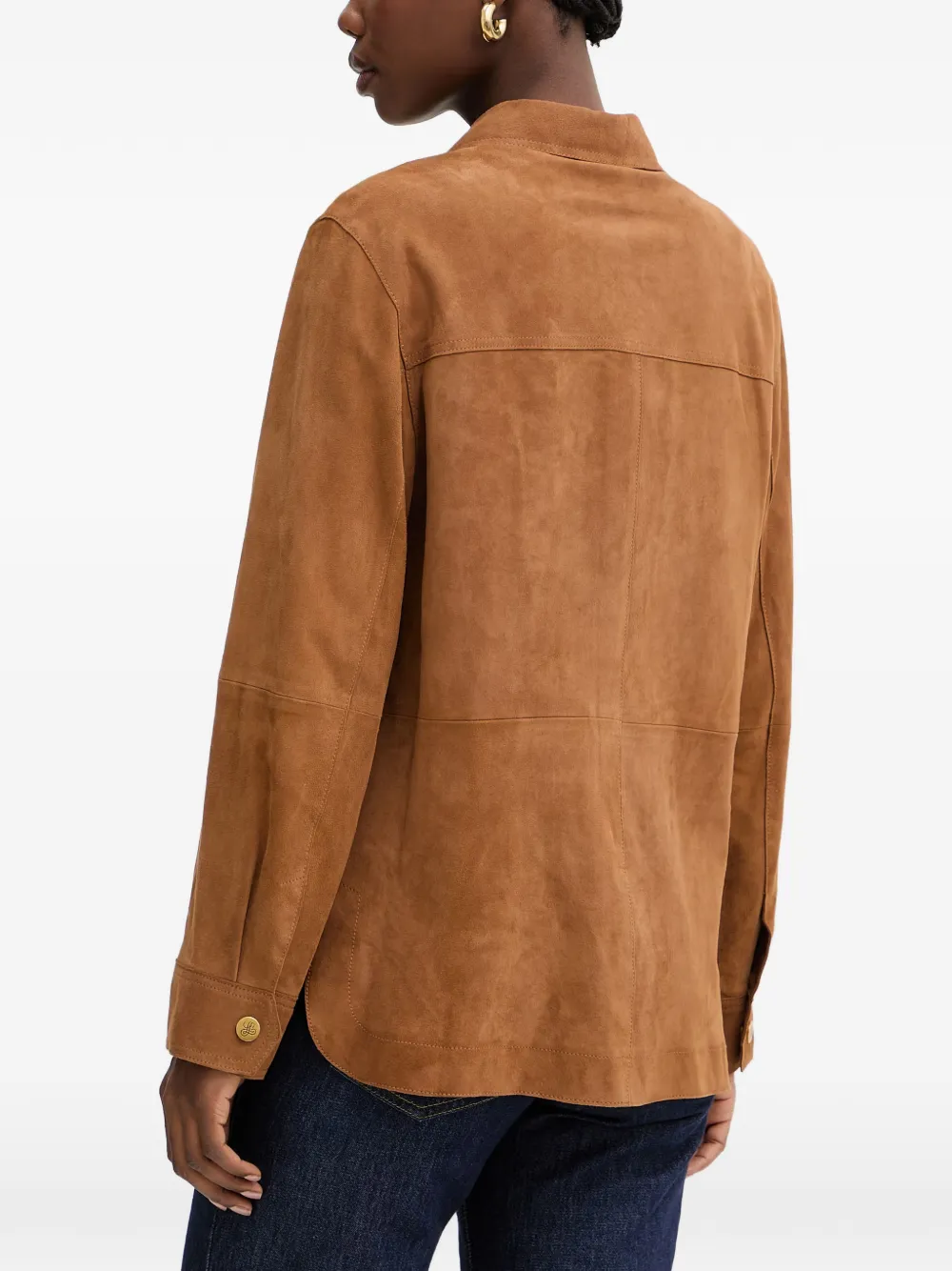 LUISA SPAGNOLI Button-up blouse Bruin