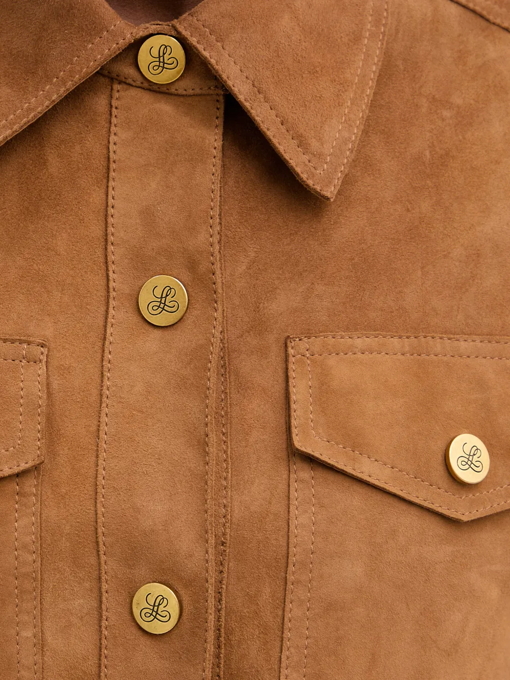 LUISA SPAGNOLI Button-up blouse Bruin