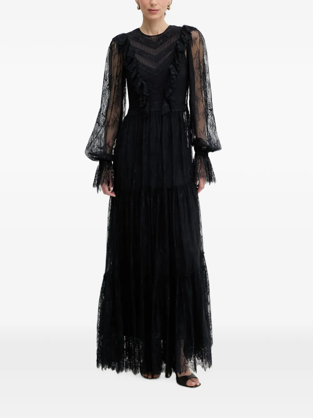LUISA SPAGNOLI Perfetta maxi-jurk Zwart