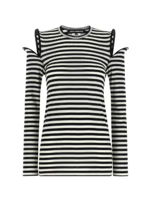 Junya Watanabe Striped T-shirt | Black | FARFETCH