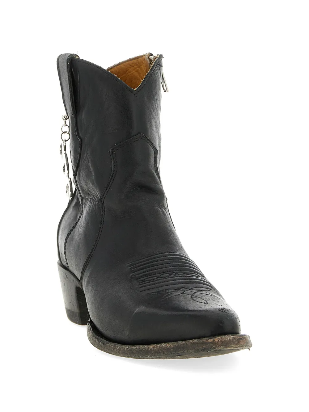 Comme Des Garçons x Mexicana logo-charm boots Zwart