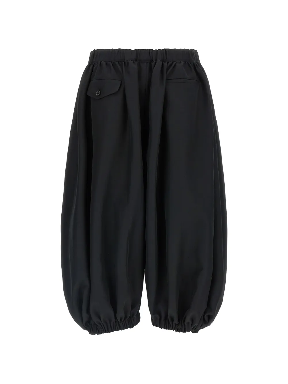 Black Comme Des Garçons Cropped broek Zwart