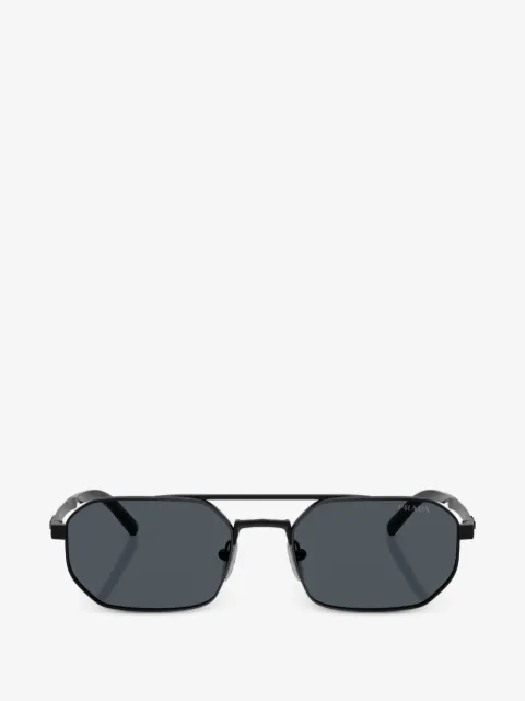 Prada Eyewear 기하학 프레임 선글라스