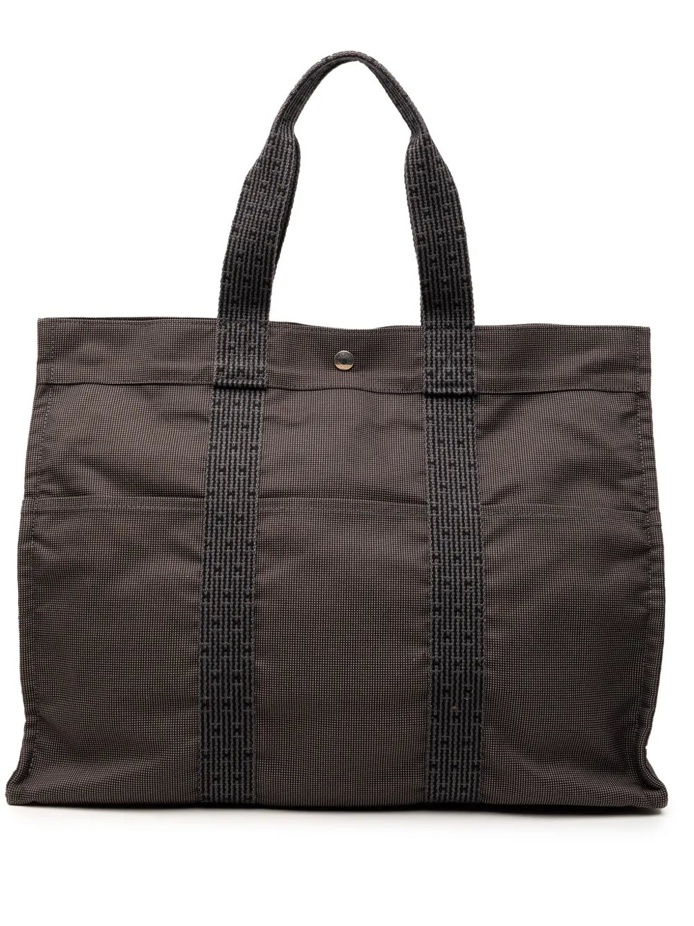 Hermès Pre-Owned 20th Century Canvas Herline GM tote bag - Grau
