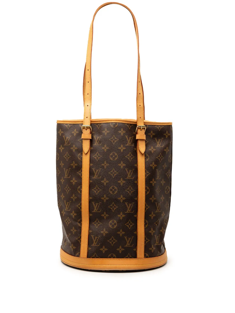 Louis Vuitton Pre-Owned 2008 Monogram GM bucket bag - Braun