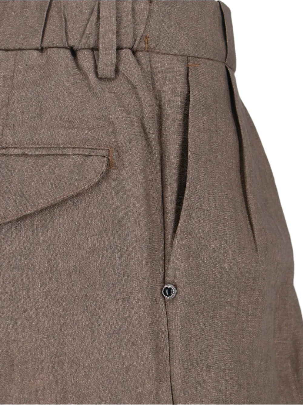 White Sand Broek met ceintuur Bruin