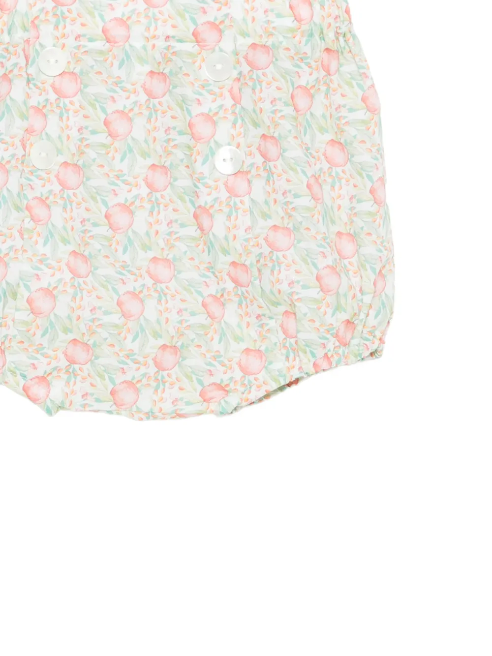 Siola Broekje met bloemenprint Groen