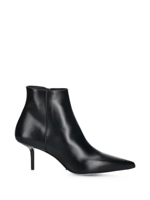 Max Mara pointed-toe leather ankle boots