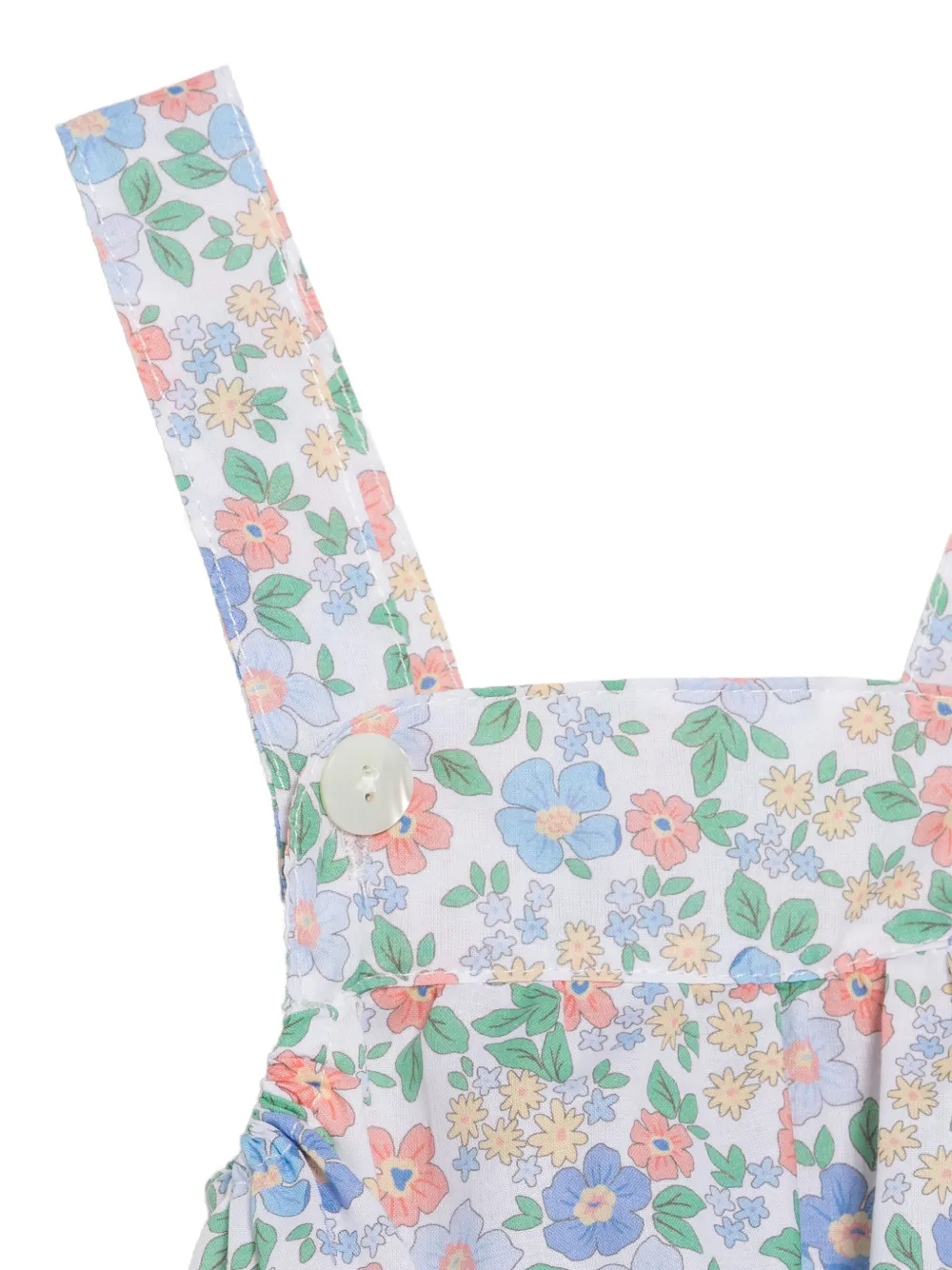Siola Romper met bloemenprint Wit