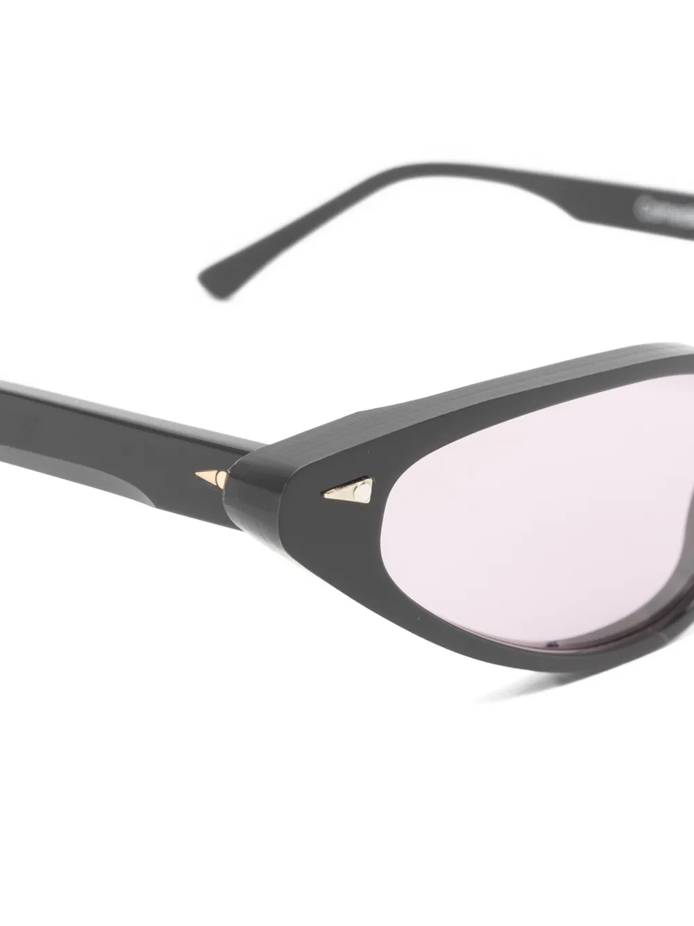 Ahlem Zonnebril met cat-eye montuur Zwart