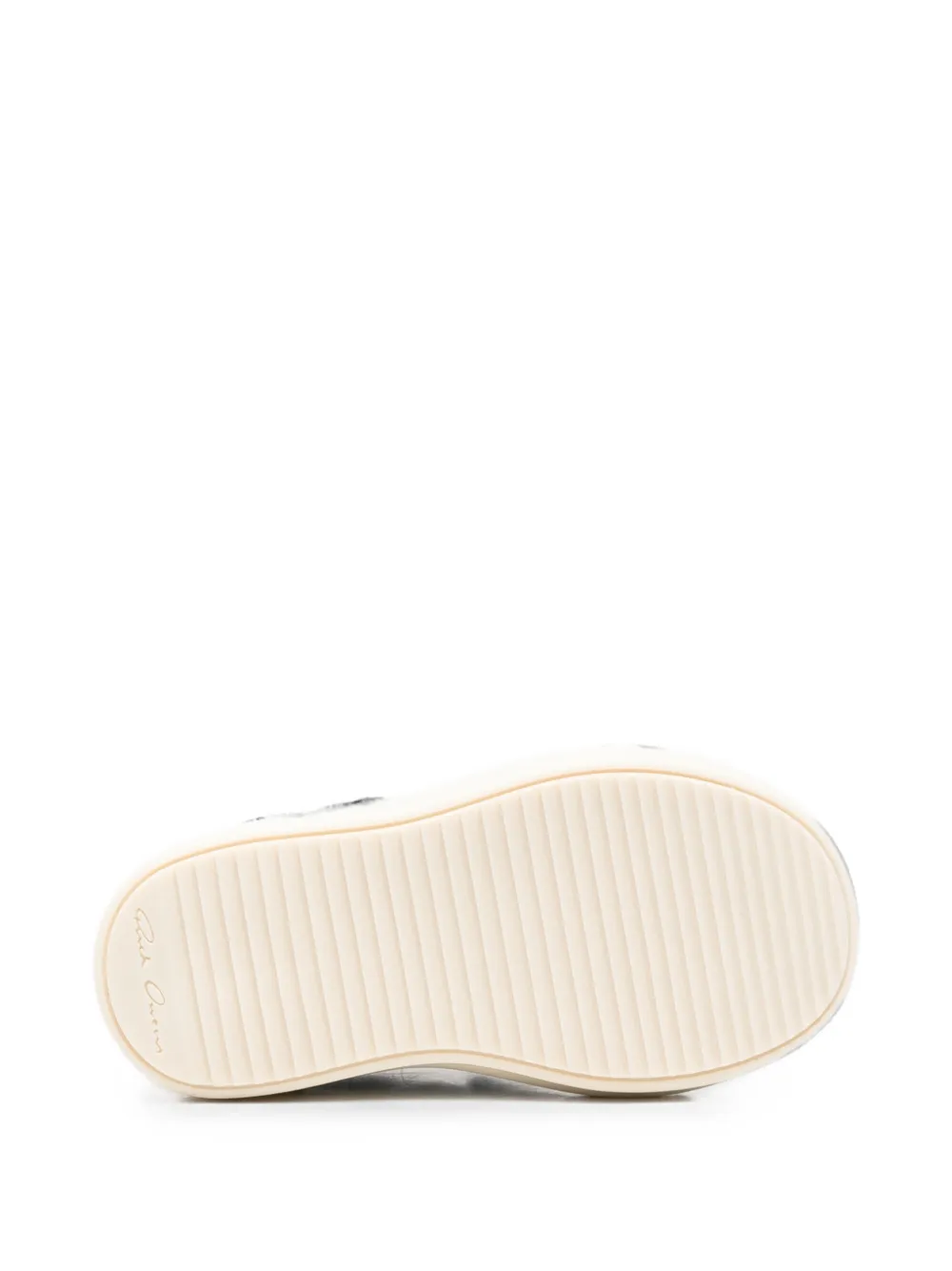 Rick Owens Kids touch-strap sneakers Grijs